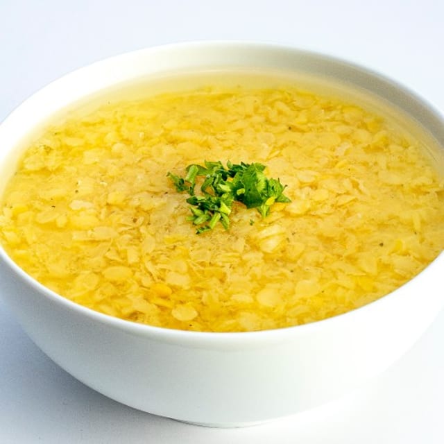 Jerusalem lentil soup.