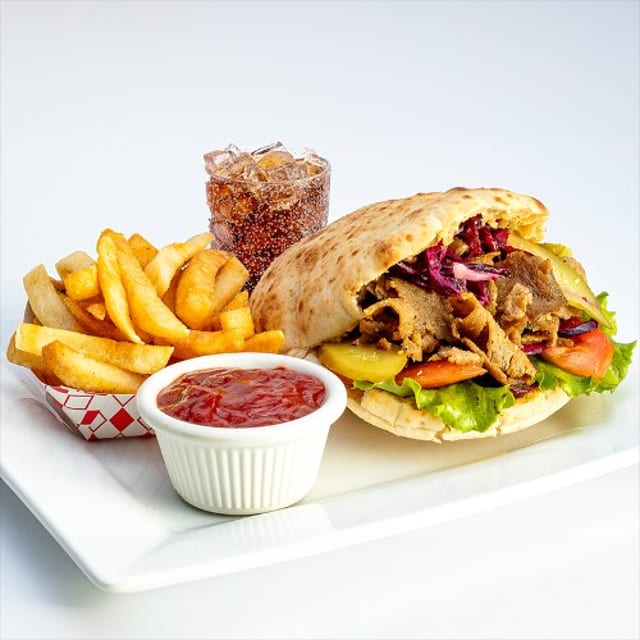Lamb Shawarma Combo.