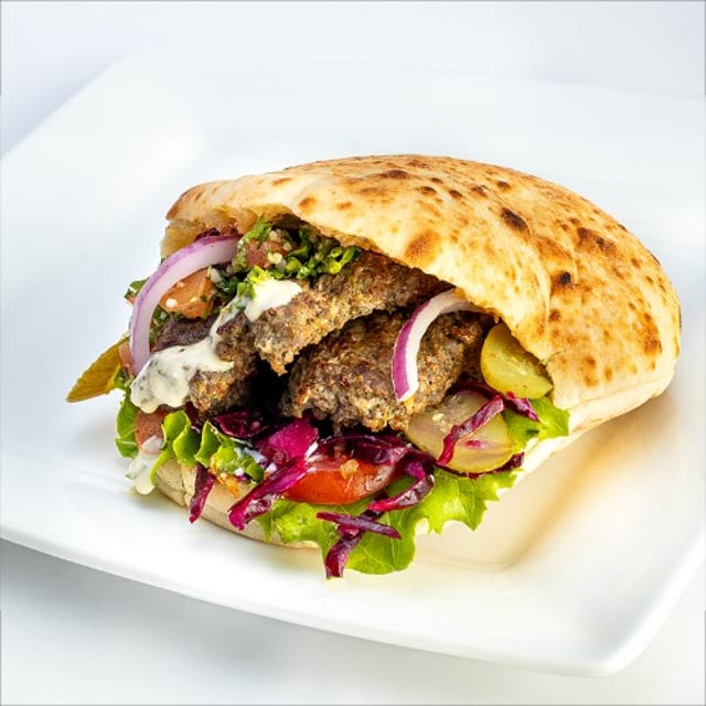 Kabob Sandwich.