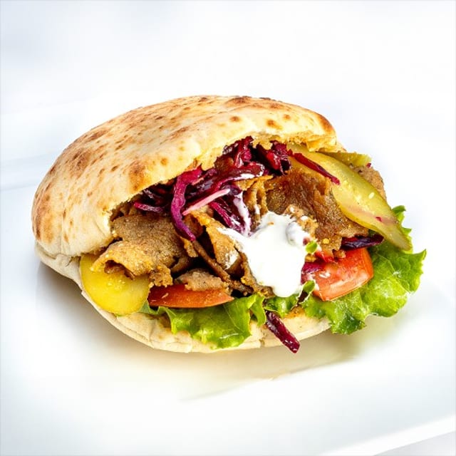 Lamb Shawarma Sandwich.
